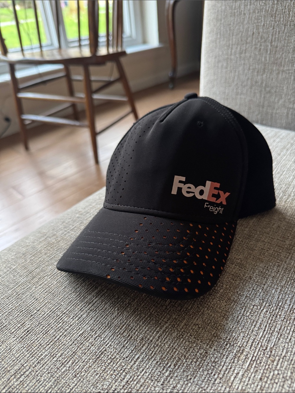 FedEx Freight Black Logo Baseball Cap